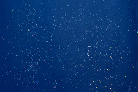Metallic glitter dark blue wrapping paper background