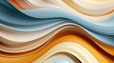 an abstract wavy background with striped colors. Generative AIの素材