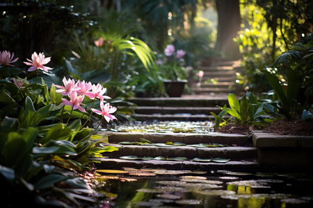 Natural landscape. The concept of peace and quiet.の素材