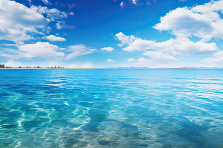 Beautiful nature. Natural landscape. The concept of peace and quiet.の素材