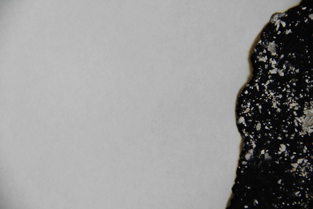 paper on black backgroundの写真素材