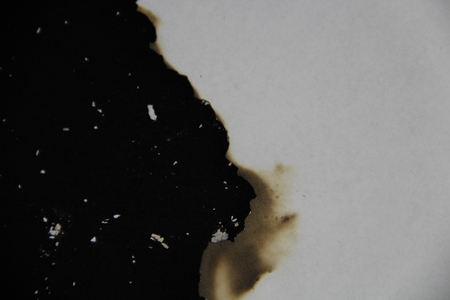 paper on black backgroundの写真素材