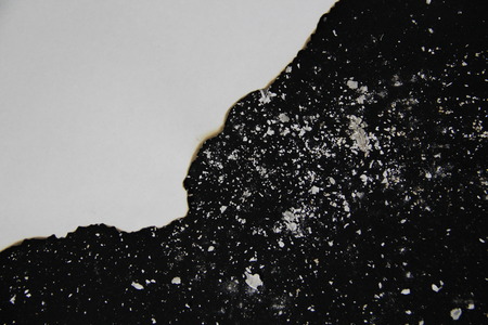 paper on black backgroundの写真素材