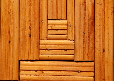 wooden doorの写真素材