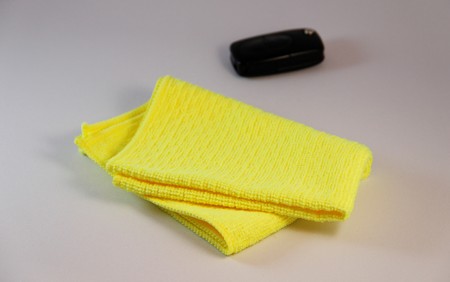 car wash clothの写真素材