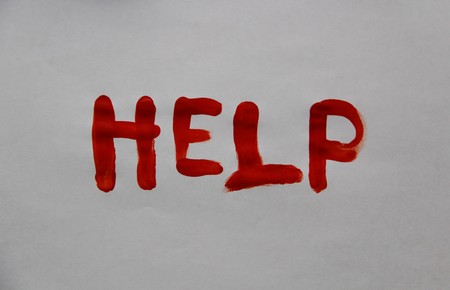 Helpの写真素材
