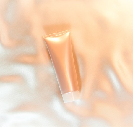 tube of hand creamの写真素材