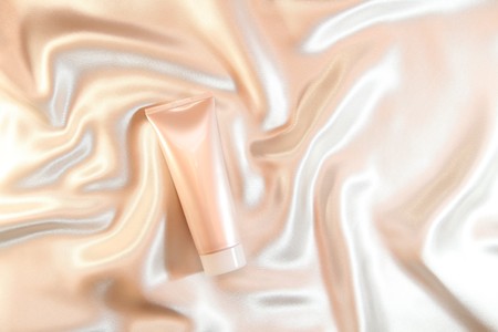 tube of hand creamの写真素材