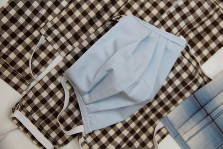 homemade reusable cotton face mask