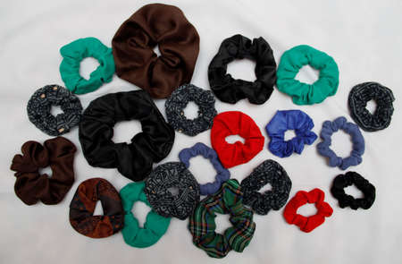 handmade hair bandsの写真素材