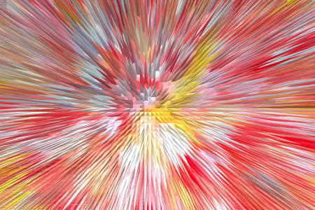 creative abstract multicolored texture with light ribbonsの写真素材