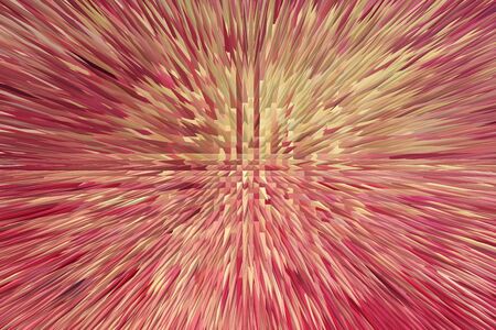 Red abstract texture with sharp thornsの写真素材