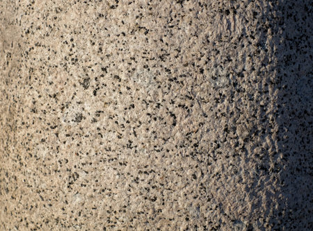 Gray granite wall texture, stone background, building