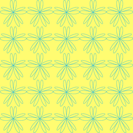 floral abstract pattern. ornamentのイラスト素材