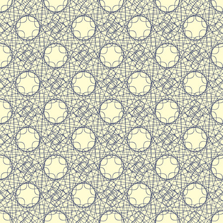 Seamless pattern. Vintage decorative elements.のイラスト素材
