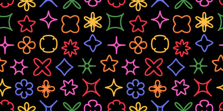 Brutalism shapes, minimalist geometric elements, abstract bauhaus forms.のイラスト素材