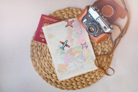 Plan For Travelling.の写真素材