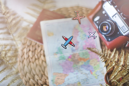 Plan For Travelling.の写真素材