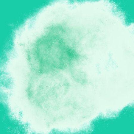 Emerald turquoise stains marble pattern artificial stone for design. Backdrop abstract wallpaper...