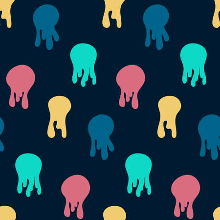 Palm leaf seamless pattern, carved tropical leaf paw, vector illustrationのイラスト素材