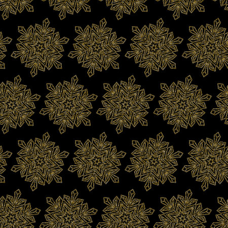 Beautiful shiny sparkling seamless pattern for scrapbook designの写真素材