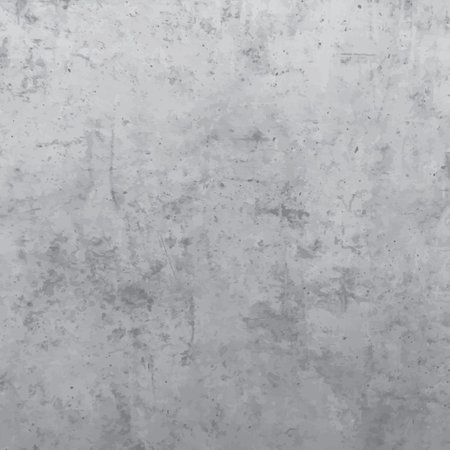 Gray textured marbled stucco background for design vector square textureのイラスト素材