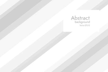 Abstract background for business background. Vector illustration white gray backgroundのイラスト素材