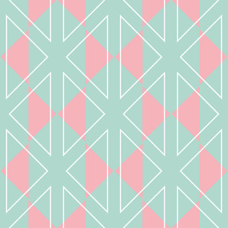 Geometry triangle shape seamless pattern color contrast design