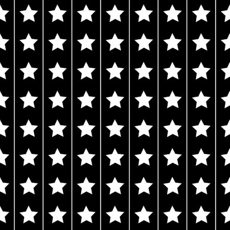 Seamless pattern with a star on a dark background for decorating textiles, clothing and wrapping paperのイラスト素材