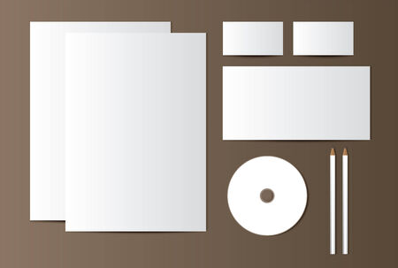 Template for submission of corporate identityのイラスト素材