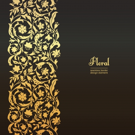 seamless vintage design element.のイラスト素材