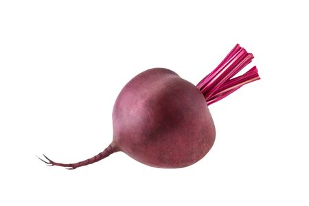 Beetroot isolated. Fresh beet isolated on white background with clipping pathの写真素材