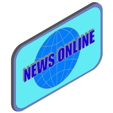 TV icon.のイラスト素材