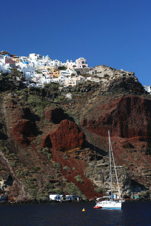 Santorini - oiaの写真素材