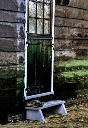  Holland wooden shoes-clogsの写真素材