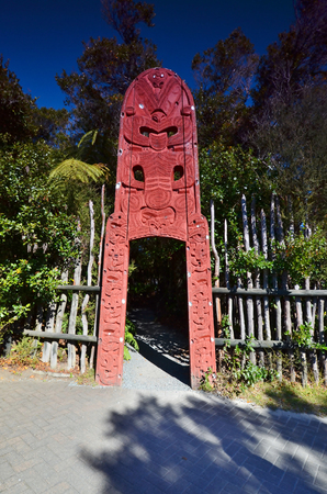 Maori - the indigenous people of New Zealand, whose members were the main inhabitants of the islands before the arrival of Europeans on these lands. Today there are about 680,000 representatives.の写真素材
