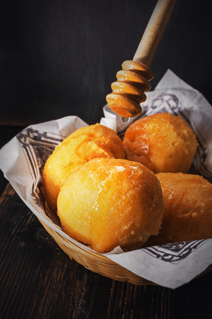 Carnival italian fritters in carnival.の写真素材
