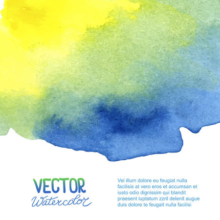 Abstract watercolor background for your design. のイラスト素材