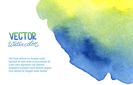 Abstract watercolor background for your design. のイラスト素材