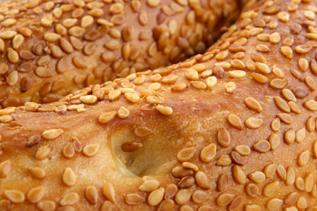 Fresh bread from the apple dough
の写真素材