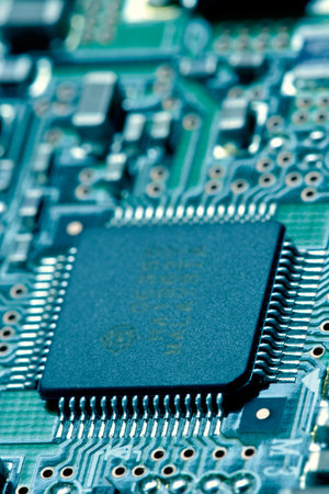 Computer plate background-the container of a hard disk on closer examination