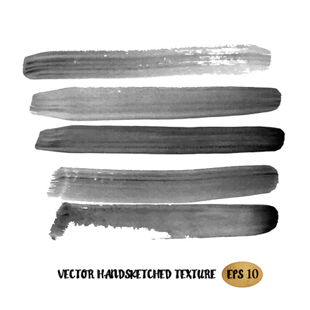 Grunge ink hand drawn texture. Vector Eps10 illustration doodle paintingのイラスト素材