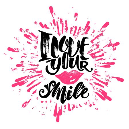 Love concept inspirational hand lettering motivation poster. Watercolor  Artistic design for a , greeting cards, invitations, posters, banners, seasonal greetings illustrations.のイラスト素材