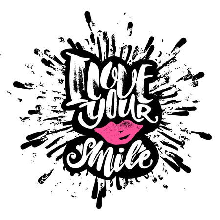 Love concept inspirational hand lettering motivation poster. Watercolor  Artistic design for a , greeting cards, invitations, posters, banners, seasonal greetings illustrations.のイラスト素材