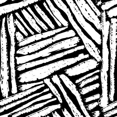 Seamless brushpen doodle pattern grunge texture.Trendy modern ink artistic design with authentic and unique scrapes, watercolor blotted background for a logo, cards, invitations, posters, banners.のイラスト素材