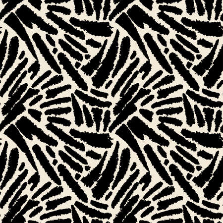 Seamless ink doodle pattern grunge texture.Trendy modern ink artistic design with authentic and unique scrapes, watercolor blotted background for a logo, cards, invitations, posters, banners.のイラスト素材
