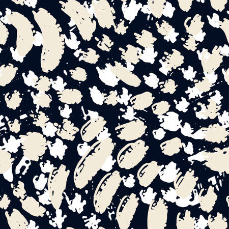 Seamless ink doodle pattern grunge texture.Trendy modern ink artistic design with authentic and unique scrapes, watercolor blotted background for a logo, cards, invitations, posters, banners.のイラスト素材