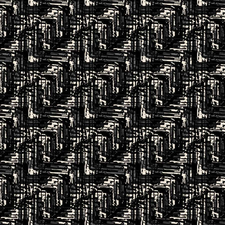 Seamless textile doodle pattern grunge texture.Trendy modern ink artistic design with authentic and unique scrapes, watercolor blotted background for a logo, cards, invitations, posters, banners.のイラスト素材
