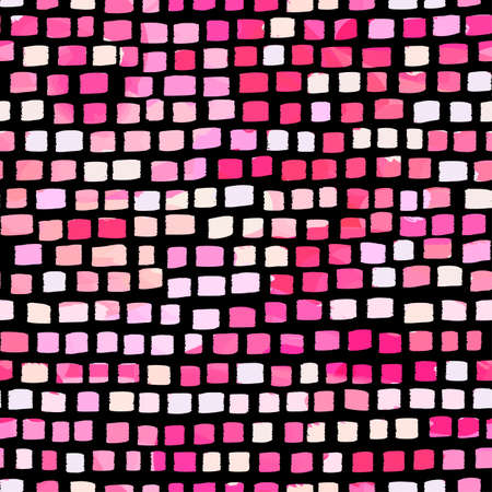 Seamless brushpen textile doodle pattern grunge texture.Trendy modern ink artistic design with authentic,unique scrapes, watercolor blotted background for a logo, cards, invitations, posters, banners.のイラスト素材