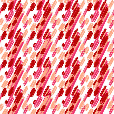 Seamless brushpen textile doodle pattern grunge texture.Trendy modern ink artistic design with authentic,unique scrapes, watercolor blotted background for a logo, cards, invitations, posters, banners.のイラスト素材